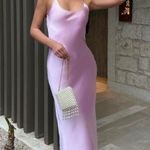 ZARA Dress Maxi Wedding Straps Lingerie Open Back Satin Effect Party Coctail Photo 0