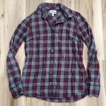 J.Crew  Boy Plaid Button Down Shirt Women’s 00 Photo 0