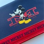 Disney  • Vintage 90’s Navy Red Mickey Wallet Photo 2