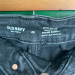 Old Navy CLEARANCE Extra High Rise Rockstar Super Skinny Black Jeans Plus 28 EUC Photo 4