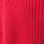 Karen Scott 🥰🥰🥰BOGOHO🥰🥰🥰 Red Ribbed Knit Zippered Cardigan -2X Photo 2