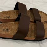 Kona Wind Brown Cork Sandals Women’s Size 10 Photo 2
