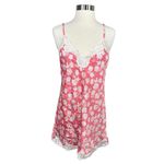 Victoria's Secret  Vintage Gold Label Pink Floral Slip Dress Photo 10