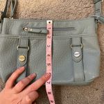 Rosetti  Light Blue Crossbody Purse | Multiple Zipper Compartments | Adjustable Photo 7