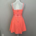 Charlotte Russe Fit and Flare Neon Mini Dress Size XSmall Photo 3