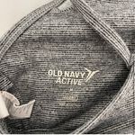 Old Navy Gray Stripped Sport Bra Photo 2