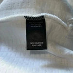 Buckle Black Womens White Waffle Grid Sweatshirt G11 Size L Photo 4