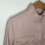 Reiss Ives dusted pink textured twin pocket utility jacket size 2 Photo 7