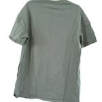 Amazon Green Oversized Mini Dress Short Sleeve Photo 2