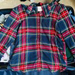 American Eagle Outfitters Boyfriend Fit Plaid Flannel Photo 6