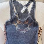 Guess vintage y2k 2000s los angeles rhinestone bling tank top Photo 0