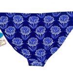 Johnny Was NEW  Yao Hipster Blue Bikini Bottom 2X Floral Photo 2