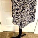 Simply Vera  Vera Wang|| Navy/white oversized cardigan sweater with black trim Photo 3