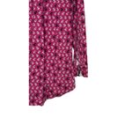 Tizzie Womens Shirt Dogs All Over Print Long‎ Sleeve Button Up Top Pink Small Photo 6