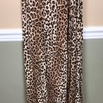 Seven Wonders Women’s Leopard Print Wrap Maxi Dress Brown Size 2 Photo 4