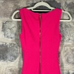 Bisou Bisou Michele Bohbot Pink Sleeveless Ruched Bodycon Dress Woman's Size 2 Photo 6