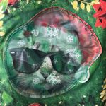 Well Worn Handmade Ugly Christmas 3-D Holiday Cat Lover Red Short Sleeve Shirt Size Medium Photo 1