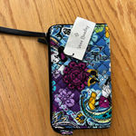 Vera Bradley NWT  Disney Mickey/Minnie Paisley Celebration Wristlet Front Zip Photo 2