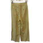 Madewell  The Harlow Wide Leg Pant in Pale Lemongrass 00 Women’s NG521 Photo 2