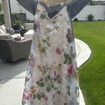 Maniju  Two-Piece Lace Floral Prom Dress Photo 0