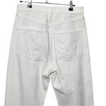 AGOLDE  90’s Jean Mid Rise Loose Fit Women’s Size 25 White Distressed Denim Photo 5