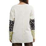 Free People WE THE FREE TIGER STYLE CUFF SWEATER SWEATSHIRT SZ XS Photo 1