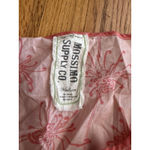 Y2k Mossimo Bella Swan Babydoll 3/4 Sleeve Cotton Floral Top Coquette Sz M Fairy Pink Size M Photo 3