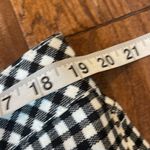 Forever 21 NWT black and white checkered high rise shorts 18 Photo 2