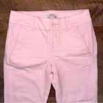 Loft  Girlfriend Chino Cropped Pink Women's Jeans Photo 4