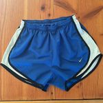 Nike Dri Fit Tempo Blue Lined Shorts | Small Photo 1