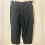 TNA Aritzia Womens Supply Cotton Cargo Pant in Black Photo 5