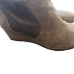 Dansko Women's Size EUR 42 US 11 Susan Suede Brown Wedge Bootie Boots Photo 1