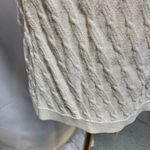 Emma James Emma & James V-neck Button‎ Front Cardigan Womens L cable knit White classic Photo 5