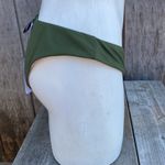 J.Crew  Green Mid Rise Cheeky Coverage Bikini Swim Bottom Size Medium NWT Size Sm Photo 4