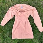 ASOS One Shoulder Light Pink Mini Dress Photo 3