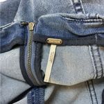 Free People  | Seamed Denim Mini Skirt  Light Wash Festival 90s Photo 2