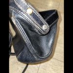 Vtg Guy Laroche Paris shoulder Crossbody Leather Purse Black 9”x6”x4” Photo 9