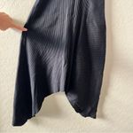 All Saints Gia Ribbed Asymmetrical Midi Dress Photo 5