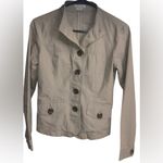 Van Heusen  Tan Button-Up Shirt Photo 2