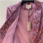 Cinq à Sept Cinq a Sept Estelle Paisley Satin Blazer Photo 6