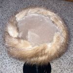 Tan Furry Sandy Braeborn Paris NY Roller Hat 20.5” Photo 1