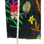 Worthington  Women's Black Floral Capri Shorts Photo 4