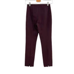 Vince Stitch Front Seam Leggings In Black Cherry Maroon Size XS Photo 6