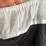 Free People NEW Womens Corset Black White Satin Off The Shoulder Size Medium Photo 8