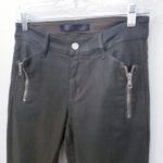 joe's jeans Joe's Zip Faded Olive Skinny Pants Photo 3