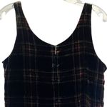 J.CREW Stewart Tartan Plaid Velvet Tank Top Shell Women's Photo 8