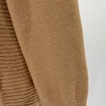 French Connection Babysoft Ribbed Knit Round Neck Sweater Camel Photo 8