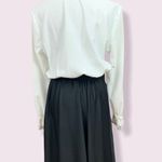 Vintage 70’s junior Sears Fashion Place Victorian style lace top midi dress Black Size 8 Photo 3