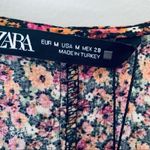 ZARA  floral printed mini dress size M  NWOT Photo 8
