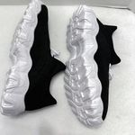 SheIn Black Mesh Breathable Casual Lightweight Sneakers w White Speckled Soles Size 9 Photo 5